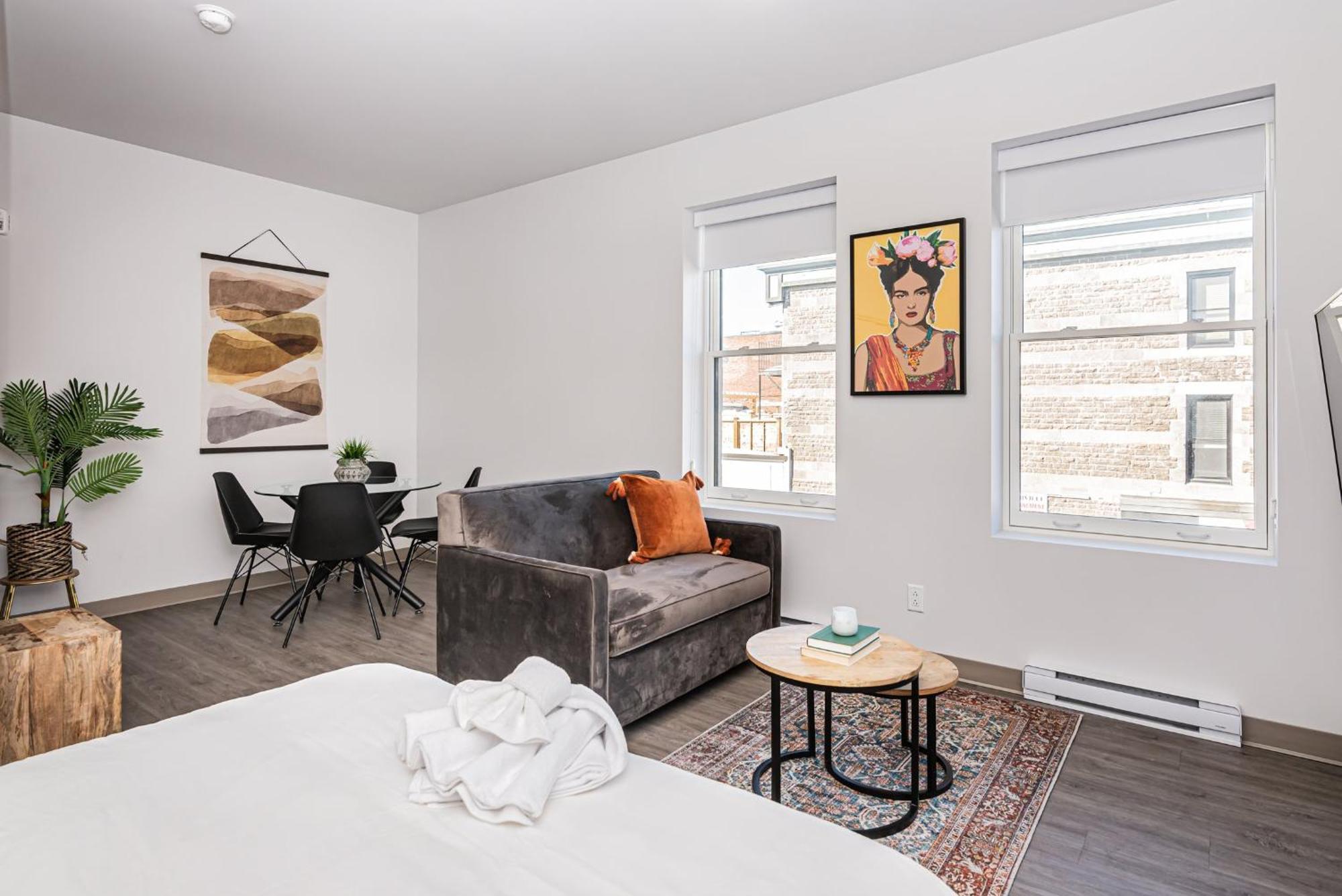 Wonderful New Studio Close To Mount Royal By Den Stays Montréal Zimmer foto